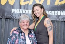 Pioneers’ imports receive most valuable player accolades Beth Serle, Amanda Frost Dscf4053 TBW Newsgroup