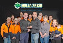 National honour for Tantanoola grower Hollafresh Award (1) TBW Newsgroup