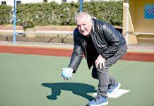Bowls club canopy construction at crossroads Ian Von Stanke TBW Newsgroup