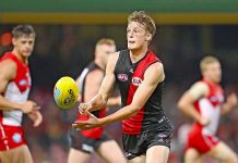 Redman extends Bomber contract Afl 2016 Rd 07 Sydney V Essendon TBW Newsgroup
