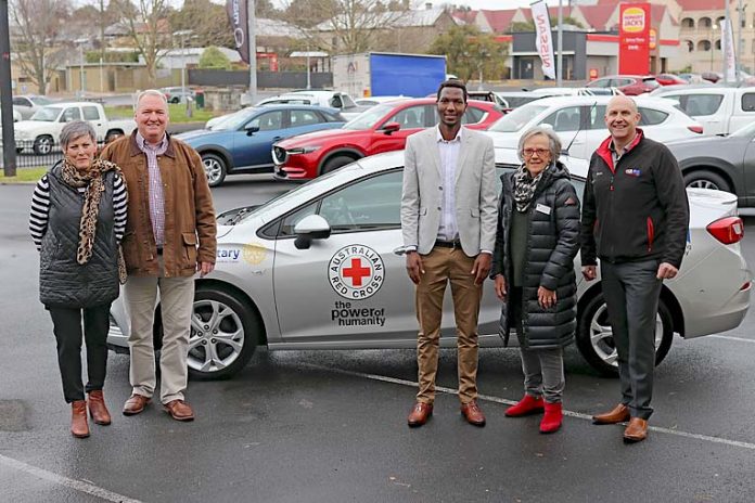 Red Cross Donated Car  TBW Newsgroup