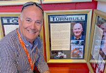 Turnbull inducted to transport hall of game Milton Turnbull 120190824 TBW Newsgroup