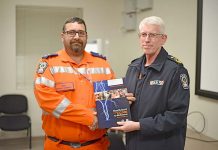 SES volunteer recognised for two decades of support Service Medal TBW Newsgroup
