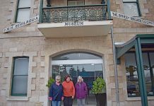 Trust supports heritage tourism plan Amos, Elaine Donaldson And Rayleen Crowe TBW Newsgroup