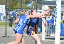 Penola falls three goals short of A Reserve premiership Chloe Long, Brigette Clark Dsc 7274 TBW Newsgroup
