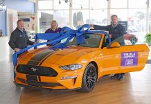 Coutdown on to Foodbank Mustang raffle Foodbank Mustang Raffle TBW Newsgroup