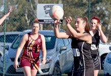 Blockbuster fight for Mid South East netball grand final Georgia Duncan July 6 TBW Newsgroup