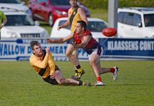 North Gambier advances to Western Border football grand final Jake Schutz, Garret Ha Crop TBW Newsgroup