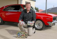 Pride and joy featured on collectable tin Kym Taylor Biscuit Tins TBW Newsgroup