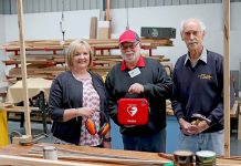 Life-saving donation Port Mac Defib TBW Newsgroup