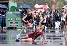 Magpies swoop on eighth-straight netball title A Jayde Peacock, Donna Jaeschke Crop Sc 967420190921 TBW Newsgroup