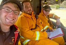 South East volunteers fight Queensland fires Cfs Vollies Qld TBW Newsgroup