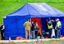 Bureau stands by plane crash findings Investigators Tent TBW Newsgroup