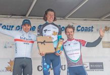 Young rider overcomes crash in final stage to claim 2019 Great South Coast honours Tour Of Great South Coast Podium TBW Newsgroup