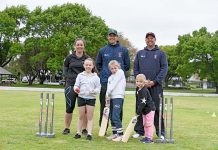South Australian association hits female cricket opportunity for six Dsc 4500sarah Jane Jameson, Jonathan Allcock, James Dunn, Alix, Marcie, Willow TBW Newsgroup