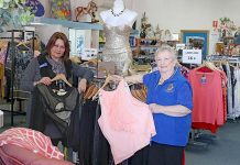 Inaugural parade showcases ‘op shop’ in bid to raise money and awareness for organisation Jan And Denise Fashion Parade TBW Newsgroup