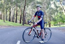 Hill climb cycling event pedals in Valley Lakes precinct Niel Van Niekerk Crop TBW Newsgroup