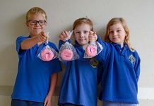 Penola turns pink as Breast Cancer Awareness month wraps up Oscar, Addisyn And Tahlia TBW Newsgroup