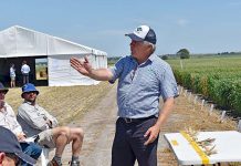 Farm knowledge shared at Rendelsham research site Rendelsham Crops TBW Newsgroup