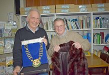 Tribute paid to prominent couple at history group meet Roger Smith Noel Boyle TBW Newsgroup