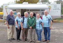 Residents take advantage of Lions screening unit as part of district convention Screening Unit Team TBW Newsgroup