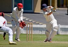 Two-day cricket returns to Barber Shield A Ben Thiel Bowled Crop Dsc 795220181117 TBW Newsgroup