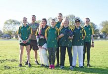 Mil Lel become first club to field female cricket team in Mount Gambier association A Paige Hicks, Craig Hicks, Wmilie Welden, Holly Beer, Victoria Radley, Georgia Little, Dakota Caines, Eliza Bunt Dsc 4452 TBW Newsgroup
