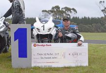 Strugnell masters McNamara Park to win prestigious motorcycle race A William Strugnell Dsc 2049 TBW Newsgroup
