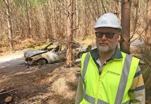 Arsonist flamed over forest vehicle blaze Cook TBW Newsgroup