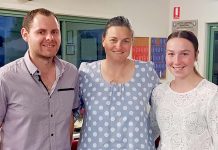 Stage set for spectacular weekend as 155th Annual Penola Show comes along Jake Lowe, Kerry Degardis And Young Ambassadorweb TBW Newsgroup