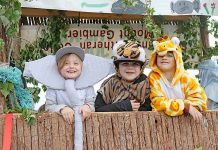 St Martins Lutheran College float crowned top school entry in parade 30 Rhiarn, Liam, Nate St Martins Kindy TBW Newsgroup