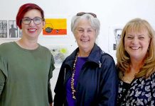 Printmaker creations showcased at Penola exhibition April Hague, Judy Christensen & Sonya Mezinec TBW Newsgroup