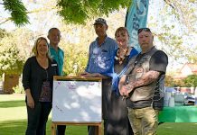 Residents gather in memory of loved ones in show of support Linda Kuchel, Dean Berry, Tim Watt Tracey Wanganeen TBW Newsgroup