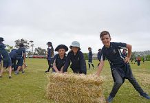 Glencoe producer provides Mount Gambier students with insight to life on a Limestone Coast farm Lola, Caydence, Kaden TBW Newsgroup