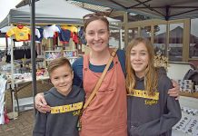 Beachport association trials November market Mazi Rachel And Meeka Hales TBW Newsgroup