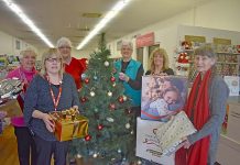 Millicent Christmas appeal launched Trish Lang Maxine Lang Marlene Fennell Gloria Garret Ann Nowak And Linda Clarke TBW Newsgroup
