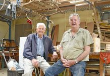 Men’s Shed builds funds as grant assist development of services Ian Tregenza And Baden Sharam TBW Newsgroup