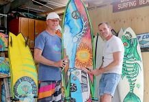 Artist amped to help charity drive change Jeremy And Don Pratt (2) TBW Newsgroup