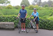 Cyclists gear up for Mount Gambier leg of Great Victorian Bike Ride Justyna And Wendy Great Victoria Bike Ride TBW Newsgroup