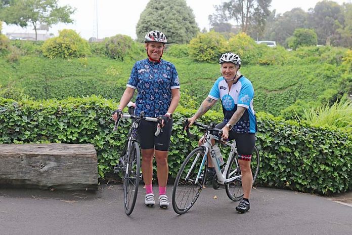 Justyna And Wendy Great Victoria Bike Ride  TBW Newsgroup