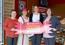 Cracker Christmas win Krystie Reid Winner 2 Bakers Delight TBW Newsgroup