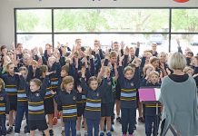 Song resonates with students as local school joins national performance Mary Mac Mem School TBW Newsgroup