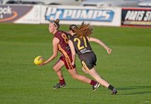 Glencoe claims points in close round two women’s football contest Sarah Edwards20191122crop TBW Newsgroup