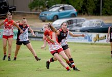 Limestone Coast Women’s Football League kicks off Womens Footy Dsc 1724 TBW Newsgroup