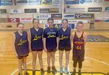 Lakers dive into state duties Ava Collins, Macey Griffith, Stella Mobbs, Cara Nulty And Taj Brumbyweb TBW Newsgroup