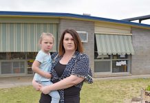 Nangwarry preschool lock out Bec Tashker And Aubree (2) TBW Newsgroup