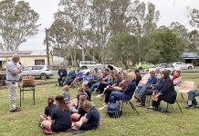 Kalangadoo history launch Des Noll At Kalangadooweb TBW Newsgroup