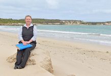 Coastal erosion battle Lauren Oxlade One TBW Newsgroup