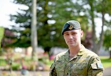 Former cadet leads the way to new rank Samjenner TBW Newsgroup