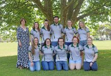 Top score opens door to biochemistry career Grant High School Group Shot TBW Newsgroup